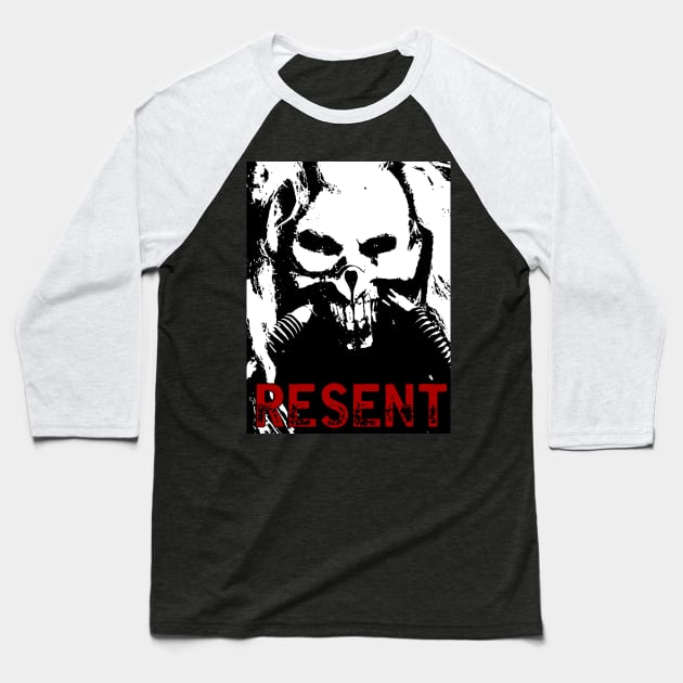 Immortan Joe "Resent" Baseball T-Shirt by The Apocalypse (Out)Post